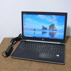 3179/HP Probook 450 G5 i5-7200U/500GB/4GB/無線/BT/カメラ/win10