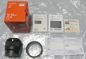 送料0円 新品 SONY α単焦点レンズ SEL50F18F 【FE 50mm F1.8 Eマウント 35mmフルサイズ、APS-C使用可能】