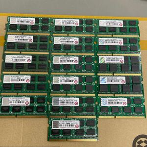 E75 Trancend ノートPCメモリー　4GB DDR3 1066 16枚