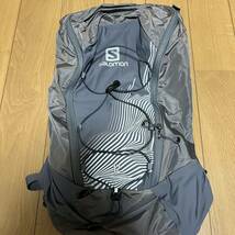 salomon サロモン バックパック　ザック　ランニングザック　トレイルランニング　トレラン　 AGILE 12 アジャイル12 中古 _画像1