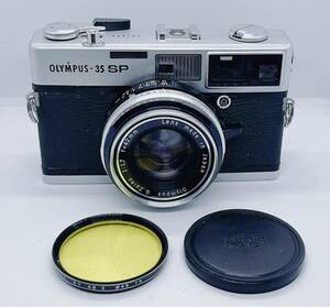 【シャッターOK】Olympus 35 SP レンジファインダー コンパクトフィルムカメラ 42ｍｍ F/1.7 大口径 KENKO SY48・2