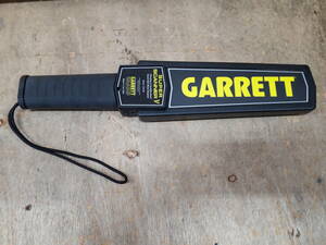 ■GARRETT SUPER SCANNER v 防犯用金属探知機 Made in USA　Model 1165190　中古