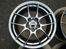 美品 現行品 インプレッサ WRX STi 鍛造 BBS RF DB ダイヤモンドブラック 18インチ 8.5J+50 RF519 PCD114.3 5穴 4本_画像5