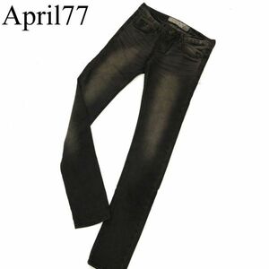 April77 エイプリル77 通年 USED加工★ スキニー デニム パンツ ジーンズ Sz.29　メンズ　C3B04710_C#R