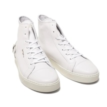 SIDECAR SNEAKER HI TOP WHITE LEWIS LEATHERS UK8_画像2