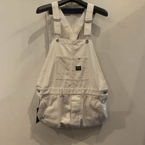 GAVIAL overall herringbone WHITE M