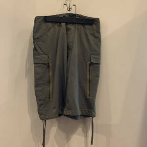 GERUGA CARGO HALF PANTS OLIVE 32