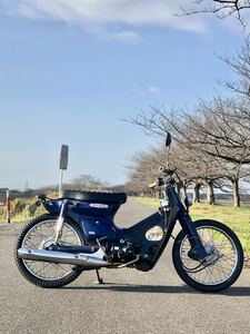 スーパーカブ50cc プレスカブ50cc バーハンカスタム　新品部品多数使用