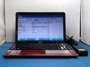 122105 dynabook T451/59DR Core i7-2670QM Mem8GB HDD無 OS無 JUNK