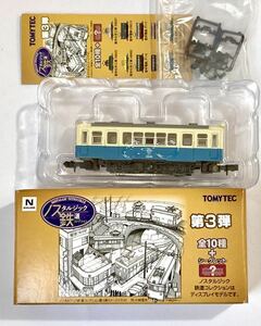 ノス鉄 第3弾 クハ3001 TOMYTEC ノスタルジック鉄道コレクション トミーテック 鉄コレ 富井電鉄 猫屋線