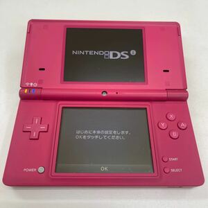 Y12291346 ニンテントー DSi 本体 ピンク任天堂 Nintendo 通電確認済み