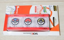 3DS ポケットモンスター サン＆ムーン カードケース モンスターボール 未使用品_画像1