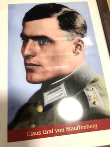 送料込み）ドイツ陸軍　クラウス・フォン・シュタウフェンベルク大佐（Claus Graf von Stauffenberg）　ヒトラー暗殺事件