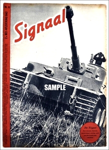 送料込み）Signal（シグナル）ドイツ国防軍雑誌（その３）ティーガーⅠ型戦車