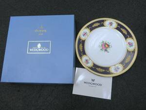 ・73289 未使用 WEDGWOOD ウェッジウッド GROSVENOR GARDEN グロブナーガーデン プレート 皿