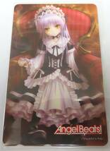 #73702-44 未使用 ANGEL BEATS エンジェルビーツ 天使ちゃんテレカ 42 テレホンカード_画像1