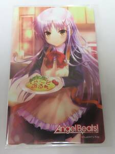 #73702-5 未使用 ANGEL BEATS エンジェルビーツ 天使ちゃんテレカ テレホンカード