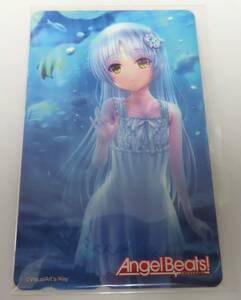 #73702-43 未使用 ANGEL BEATS エンジェルビーツ 天使ちゃんテレカ 55 テレホンカード