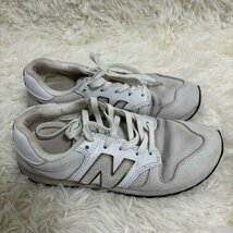 1円～　NEW BALANCE　ニューバランス　520　U520　ホワイト　スニーカー　サイズ23cm　_画像2