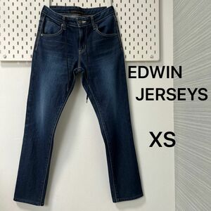 レディースデニム　EDWINJERSEYS XS エドウィン　ストレッチ デニムパンツ ユーズド ジーンズ