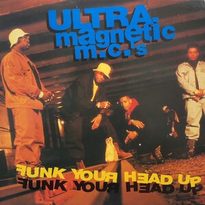 ULTRAMAGNETIC MC'S / Funk Your Head Up (Printed White label) LP Vinyl record (アナログ盤・レコード)