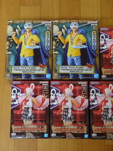 【プライズ ワンピース フィギュア まとめセットA】DXF GRANDLINE ワノ国 トラファルガー・ロー FILM RED UTA ウタ 等　ONE PIECE