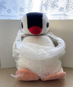 未使用　ピンガ　ぬいぐるみ　大　人形メーカー セキグチ製　販売品　PINGA　ピングー　Pingu