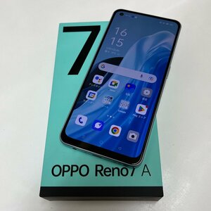 【送料無料/中古美品/SIMフリー】UQ Oppo Reno7 A OPG04 128GB ドリームブルー 判定〇【一丁目店】