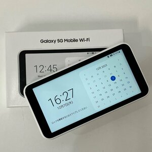 【送料無料 中古 美品】SIMフリー UQmobile Galaxy 5G Mobile Wi-Fi SCR01 SCR01SWU ホワイト 〇判定 【京都駅前】