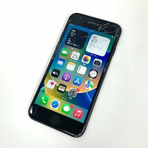 【送料無料 中古 ジャンク】SIMフリー 第2世代 iPhone SE 2 128GB ブラック MHGT3J/A 赤ロム保証 docomo版【京都駅前】