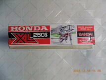 HONDA XL 250S (BANDAI 1/12 SCALE RIDER'S MACHINE SERIES No.2 )_画像3