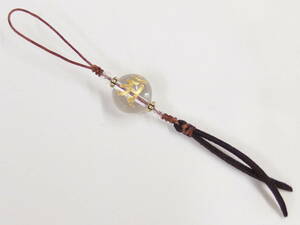  braided strap . character Anne gold . crystal ..( Brown × dark brown ) * PS-M-S61