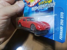 HotWheels　日本語カード　フェラーリ　250GTO 難あり_画像3