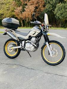 YAMAHA SEROW ヤマハ セロー 250 DG17J FI インジェクション車 美品 無事故,無故障,無転倒車 16690km 売り切 (検 TW WR KDX KLX WR XR XL)