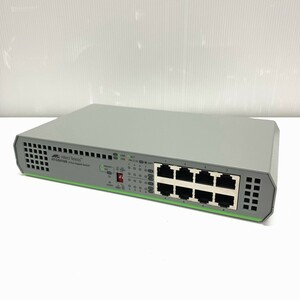 @S1162 ラスト5台 中古 簡易動作確認済み Allied Telesis AT-GS910/8 8 Port Gigabit Switch ノンクレームノンリターン