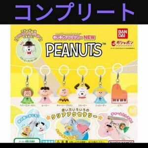 めじるしアクセサリー PEANUTS スヌーピー　New コンプリートセット　アイデア次第で使い方色々♪　バンダイ　めじるし