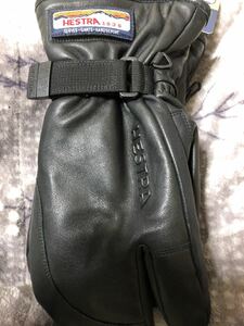 HESTRA ヘストラ　レザーゴアテックス　GORE-TEX 3フィンガーグローブ　ユニセックス　正規品　新品