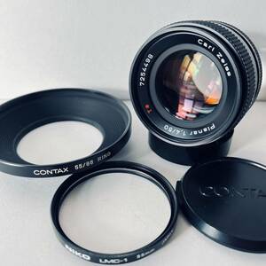 コンタックス CONTAX Planar T* 50mm F1.4 MMJ プラナー 一眼カメラ用レンズ（マニュアルフォーカス） 【中古】