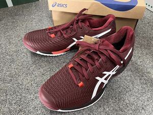 【送料込】asics アシックス テニスシューズ SOLUTION SPEED FF 2 OC 27.0cm オムニクレーコート 1041A188-602