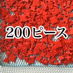 ラキュー 赤　200ピースほど/正規品　赤　LaQ/赤　