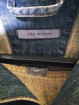 John varvatos デニムジャケット　サイズL イタリア製_画像2