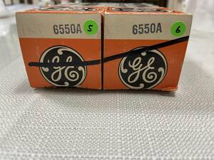 ●GENERAL ELECTRIC 6550A 2本(その3)