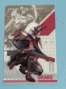 DRAKE -ドレイク-★勝利の女神 NIKKE ガンガールメタルカードコレクション★ノーマル★ニケ♪