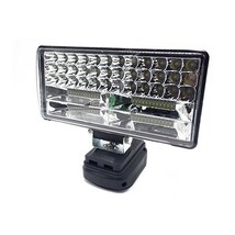 1円~ 高輝度LED投光器 ８インチ LEDワークライト 180W マキタバッテリー対応 USBポート付き 作業灯 サーチライト 照明 ランプ 3a_画像7