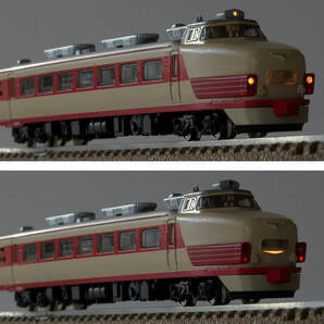 【F38806】TOMIX「クハ481 ボンネット 初期車」ケースなし 485系特急形電車 中古Nゲージ ジャンクの画像9