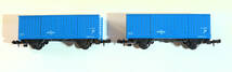 【F38G42】TOMIX「ワム380000」×2両　ケースなし　二軸有蓋貨車　中古Nゲージ　ジャンク_画像3