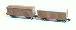 【F39994】TOMIX「ワム80000形（2両）」ケースなし　国鉄有蓋貨車　中古Nゲージ　ジャンク