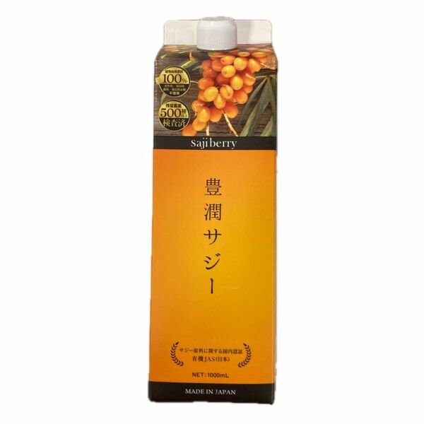 豊潤サジー フィネス 鉄分 ドリンク ビタミンC サジー原料 オーガニック 紙パックタイプ 1000ml×2