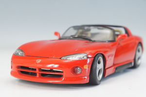 激レア・ burago ブラーゴ 1/18 VIPER RT10 モデルカー ダッジバイパー 