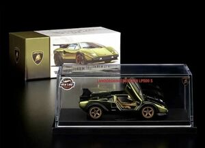 HW完全未開封 RLC限定 82 LAMBORGHINI COUNTACH LP500 S グリーン ランボルギーニ カウンタック クリスマス ホットウィール HOT WHEELS